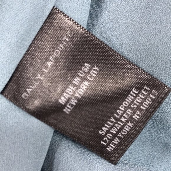 Sally LaPointe Sequin Viscose Belted WraP Skirt - Picture 10 of 10